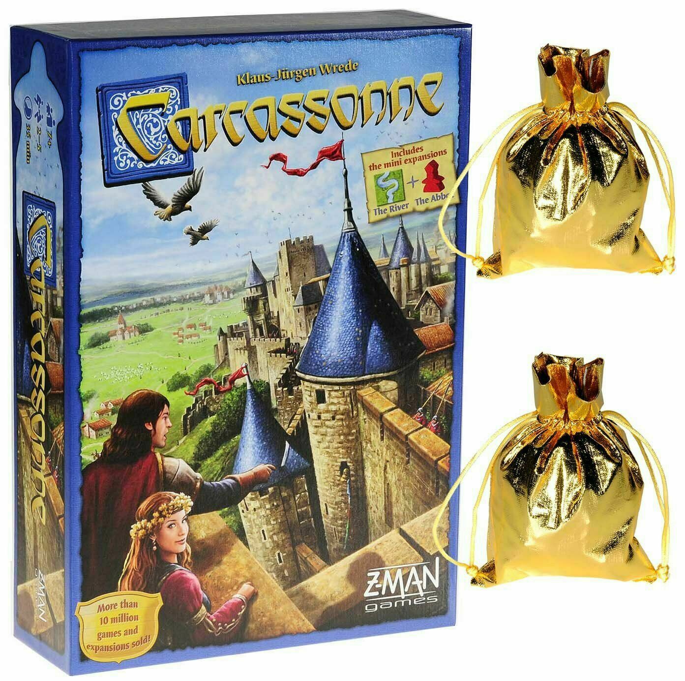 Carcassonne Karcasson All English Puzzle Board Game