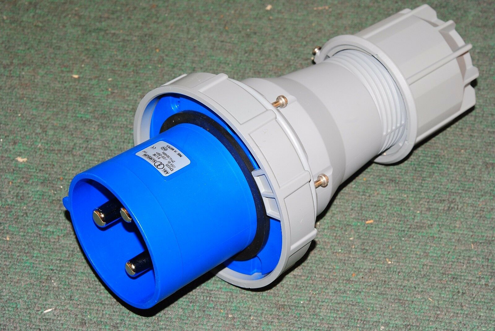 1pcs -ABL SURSUM S34S25 IP67 125A 220-250V~ 3Poles CEE Plug