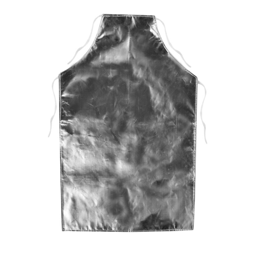 Aluminum Foil Heat Resistant Apron Safety Protection for Working Cooking