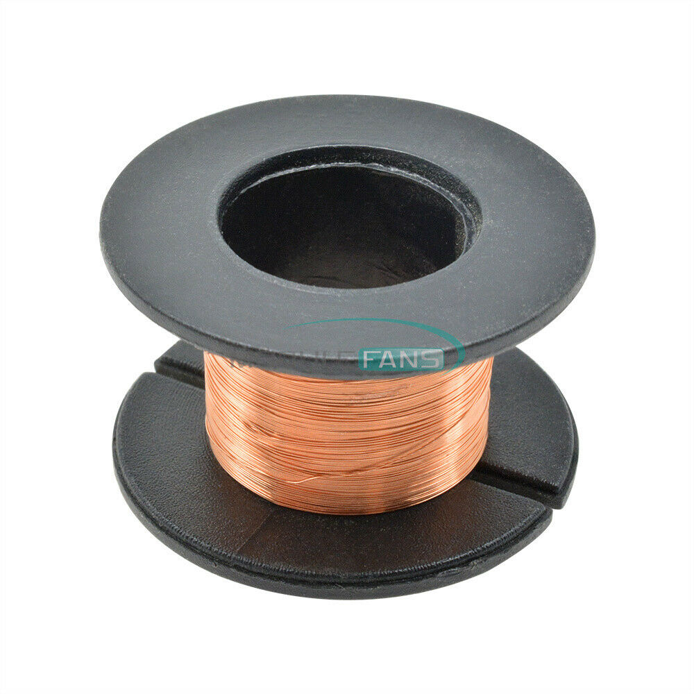 2PCS Roll 0.1MM Copper Soldering Solder PPA Enamelled Repair Reel Welding Wire