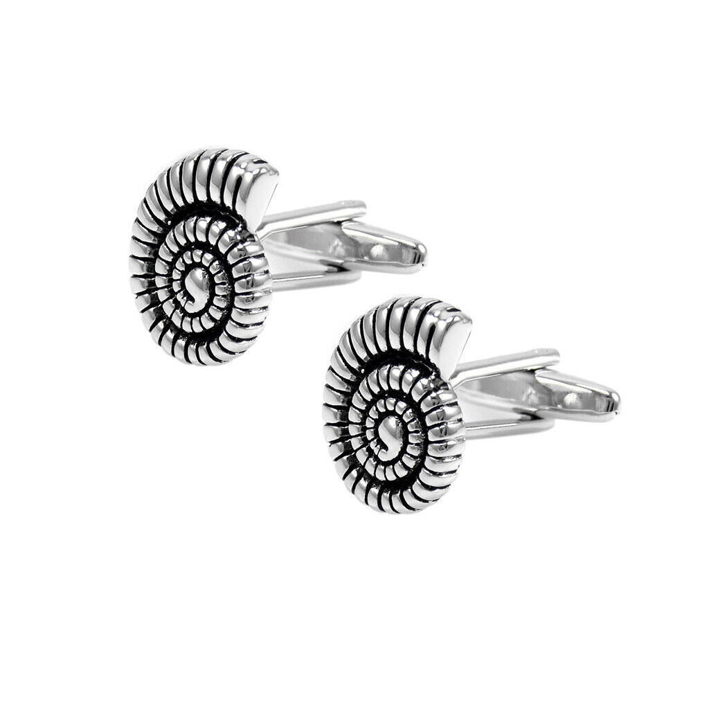 Novelty Snailed Thread Cufflinks Mens French Shirt Cuff Links Business Fancy