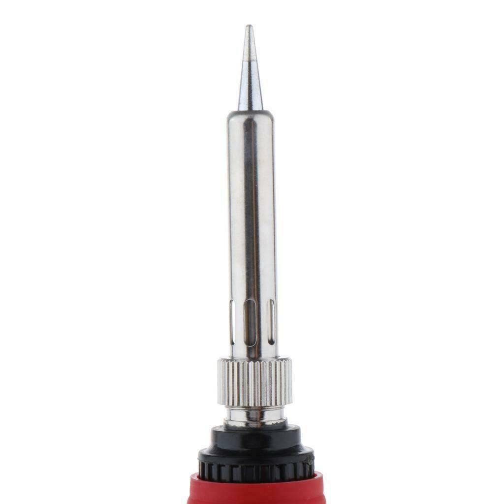 Electric Welding Soldering Iron Kit 60W Adjustable 5 Tips 110V Portable