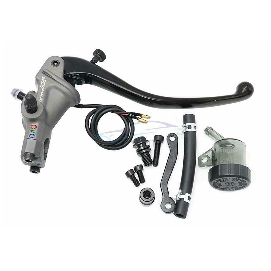 2PC (Left + Right) 19RCS Motorcycle Brake Master Cylinder Clutch 22MM Universal