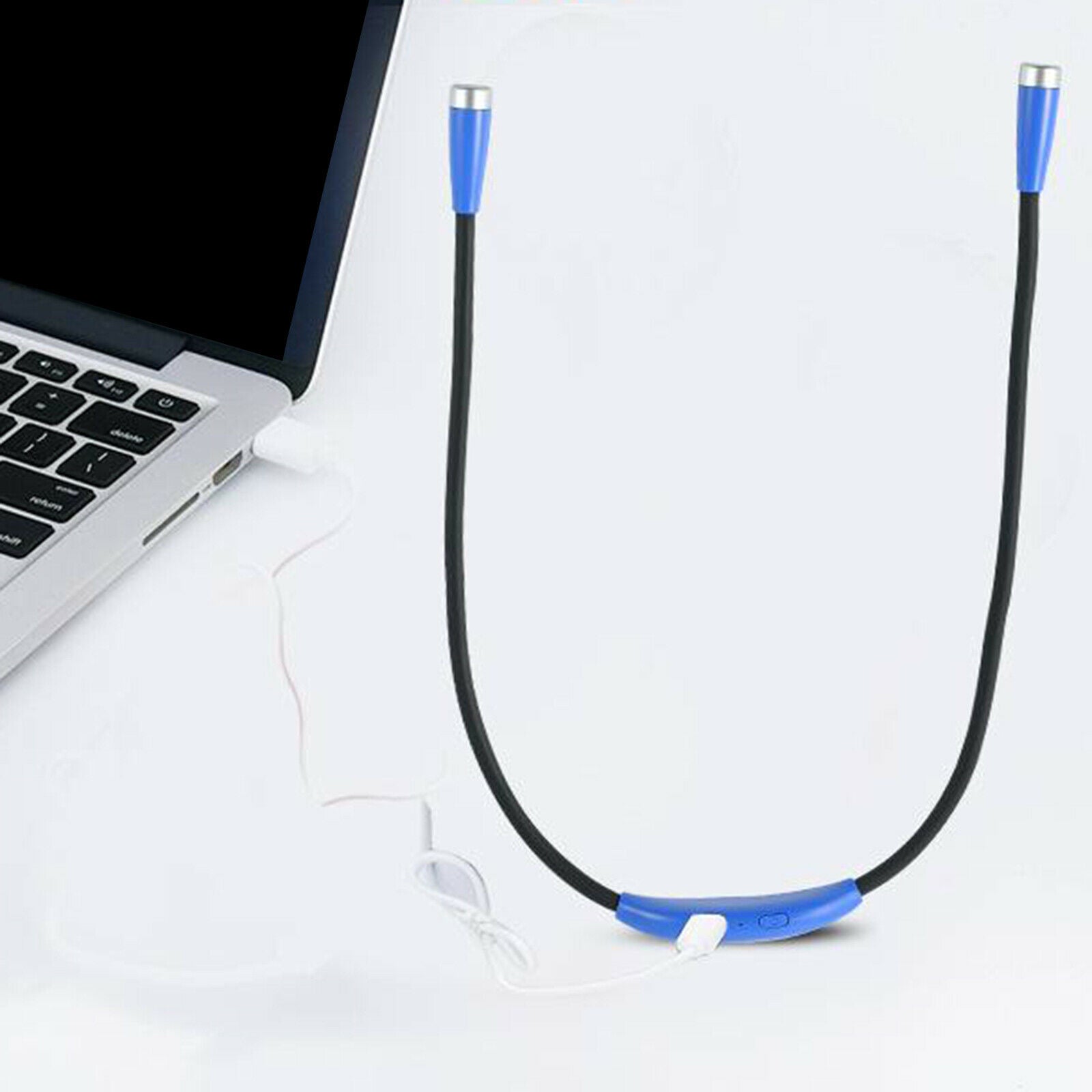 LED Portable Rechargeable Neck Reading Light Lamp for Bookworms Bed Camping