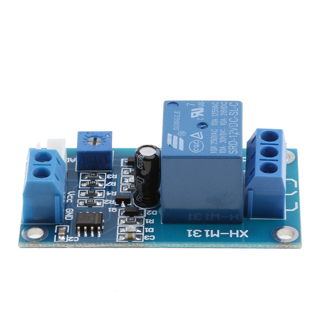 1 Pack XH-M131 Light Switch Photoresistor Relay Sensor Modules DC12V Blue
