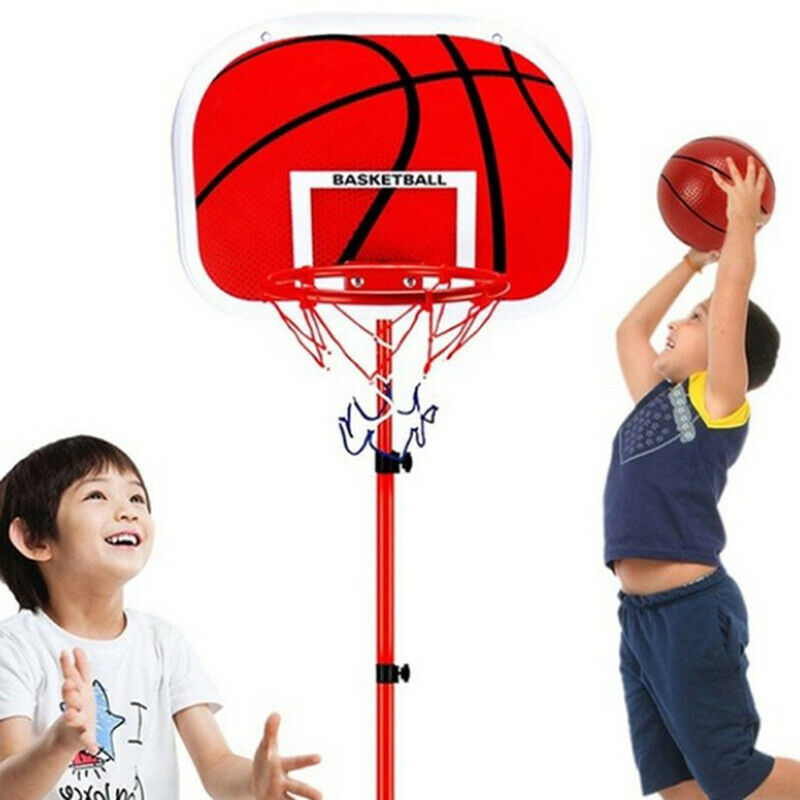 1.5M Adjustable Basketball Stands Children's Basketball Hoop Backboard Bal_DD