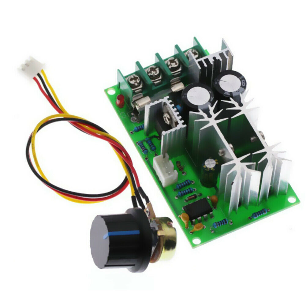 DC 10-60V 20A Motor Speed Regulator High Power Drive Module PWM Motor Controller