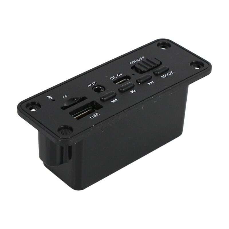 Hands-Free MP3 Player Decoder Board 2 x 3W Amplifier DC 5V MP3 WMA Wireless BlK6