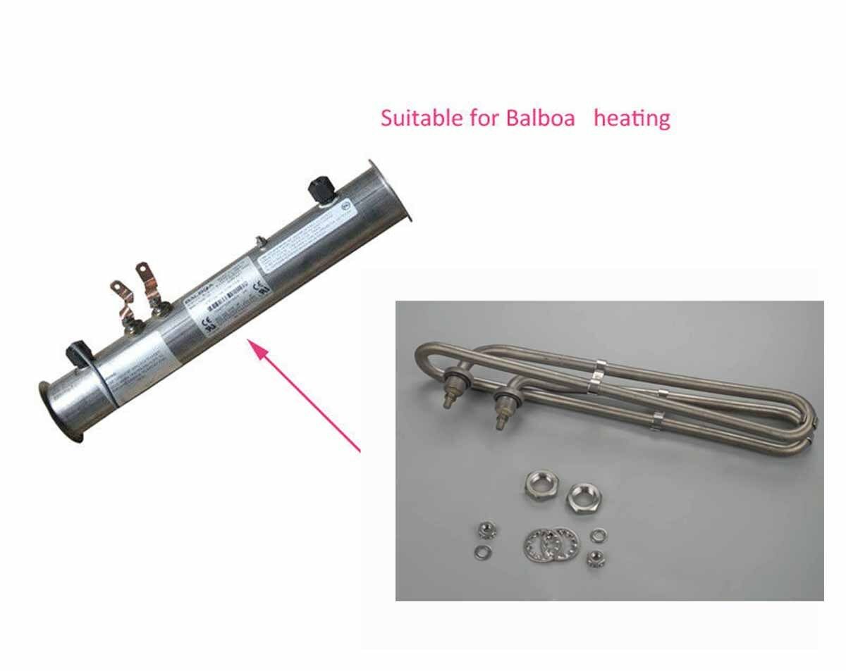 Hot Tub Spa Heater Element Flo Thru 3KW 240V 10" for balboa M7 heater,gecko