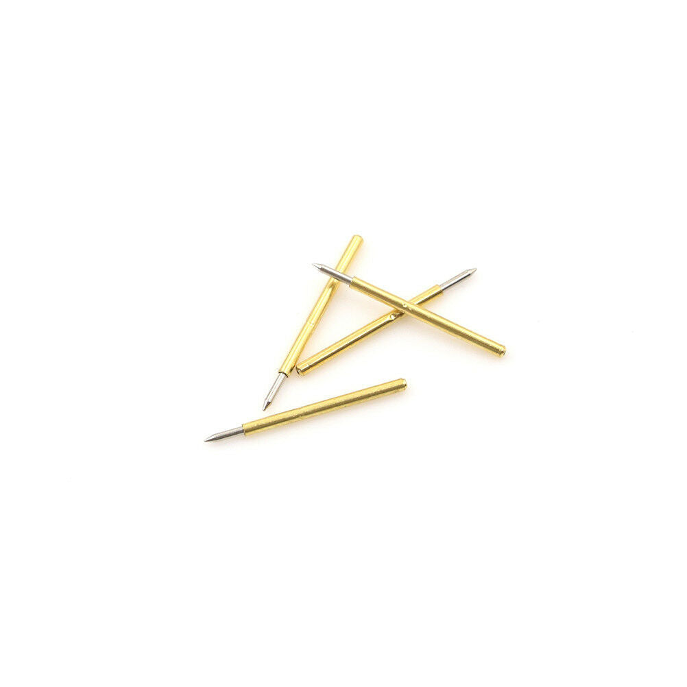 100PCS P75-B1 Dia 1.02mm 100g Cusp Spear Spring Loaded Test Probes Pogo Pi.l8