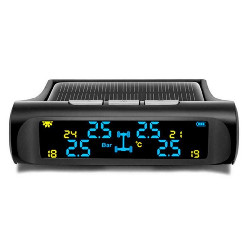 Cars Wireless LCD TPMS Tyre Pressure Monitoring System External Sensor