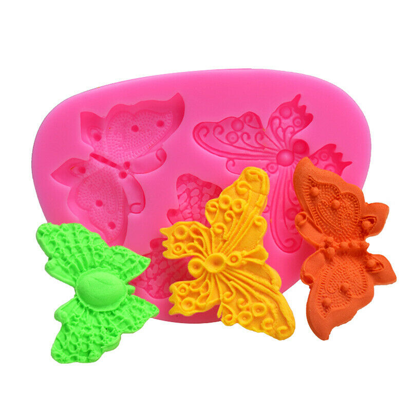 Sugarcraft Butterfly Silicone Molds Cake Decorating Tools DIY Fondant Mou.l8