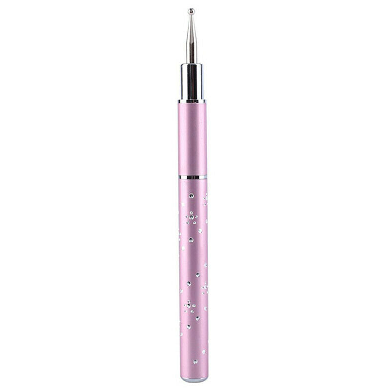 6 Heads Stainless Steel Dotting Pens Rhinestone Picker Pencil Nail Art To GN XC