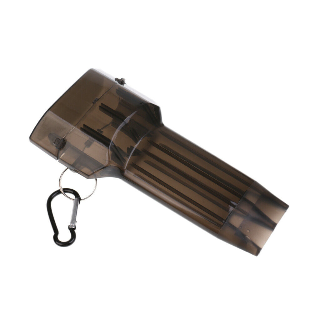 Portable Plastic Box Case Holder for Steel Tip Darts / Soft Tip Darts
