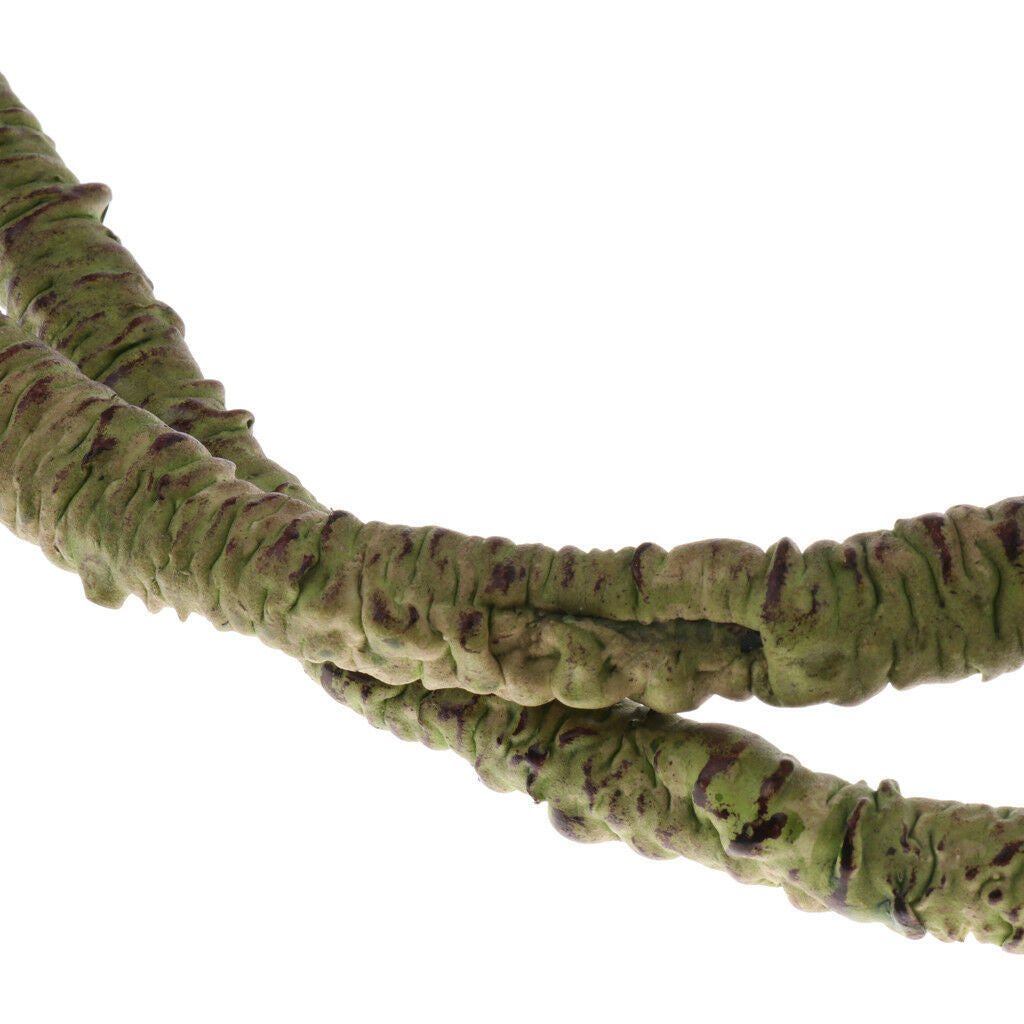 155cm Reptile Vivarium Realistic Jungle Vine Decor for Gecko Geckos Climbing