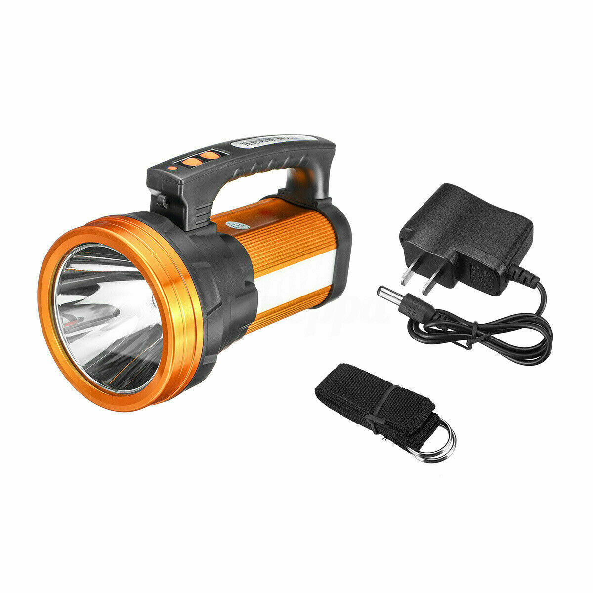 10000MAh 3000lm 500W Bright Spotlight Handheld Rechargeable LED Torch Flashlight