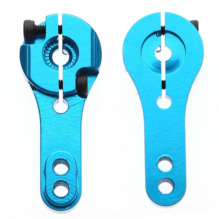 25T CNC Aluminum Servo Horn Arm 25T For Futaba Standard Servos Blue .l8