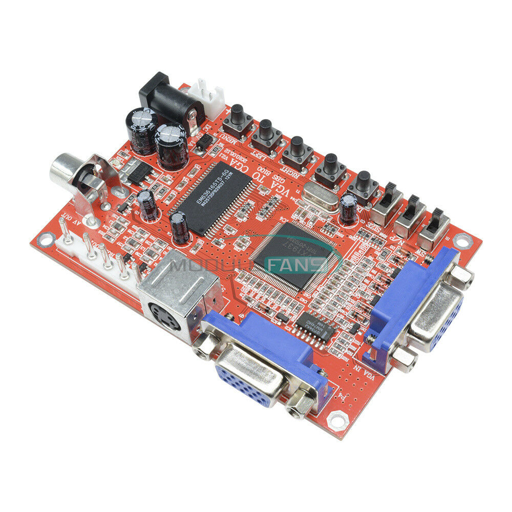 VGA to CGA/CVBS/S-Video HD Arcade Video Game Converter Board GBS-8100