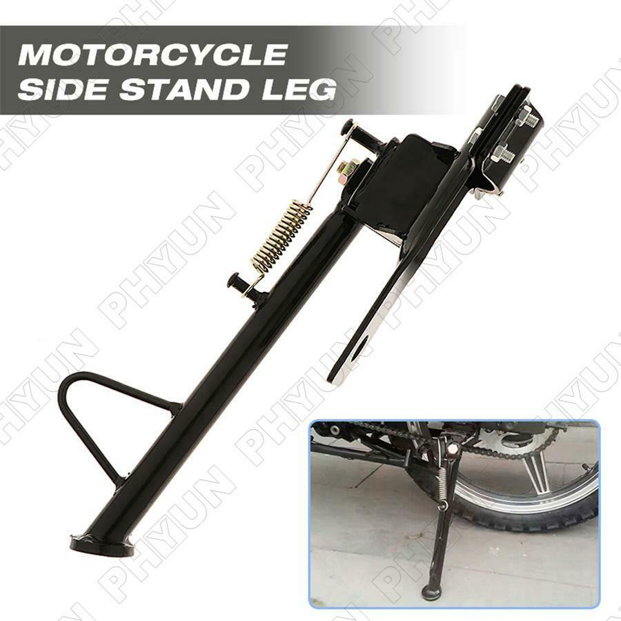 Universal Motorcycle Side Stand Leg Sidestand Kickstand For ATV Dirt Bike Moped