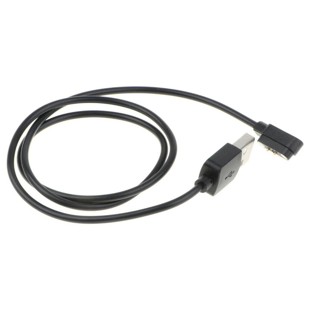 New Replacement Magnetic Watch Charging Cable Cord for 4.0mm 2-Pin 60cm