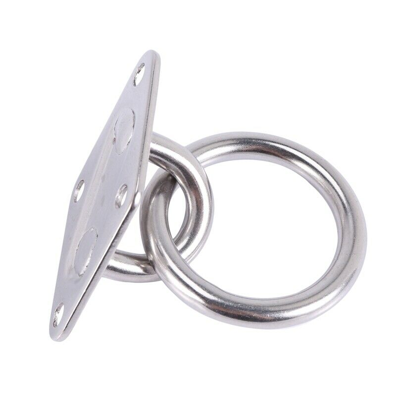 80Mmx50Mm Mounting Hook For Wall Or Ceiling With Round  Stainless Steel - BracT8