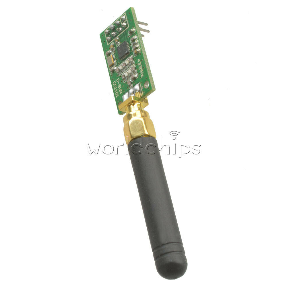 2x CC1101 315/433/868/915Mhz Wireless Module SMA Antenna Transceiver For Arduino