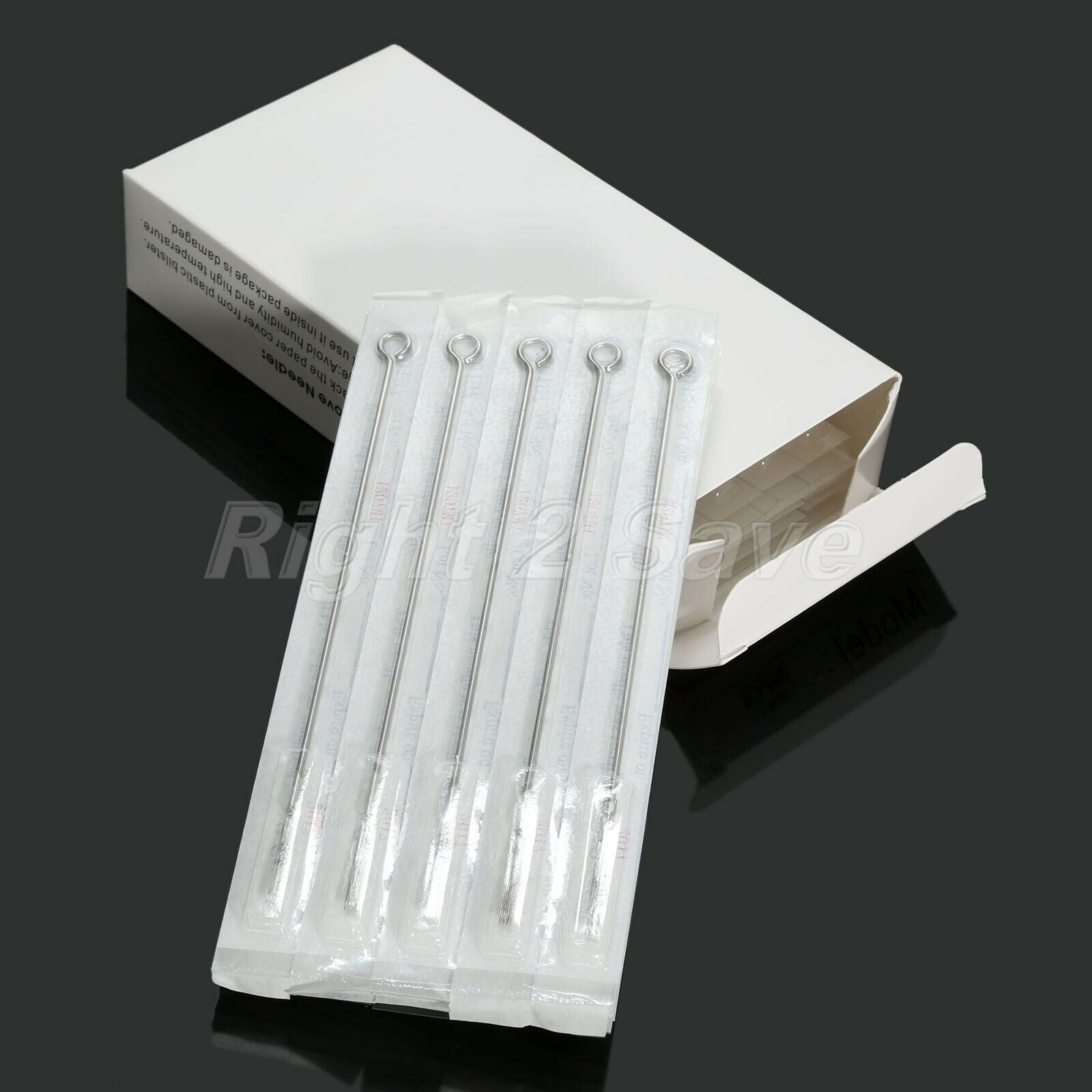 10pcs 7M1 Tattoo Needles Round Liner Sterilized Disposable For Tattoo Machines