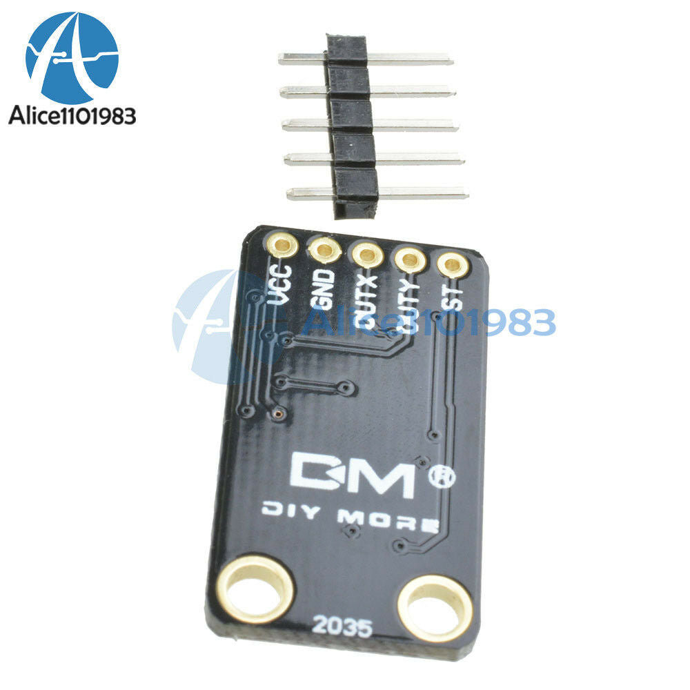 ADXL203 AD8605 Dual Axis Accelerometer Tilt Measurement Sensor Amplifier Module