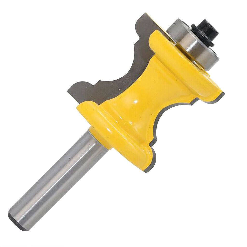 Bullnose Bead Column Face Molding Router Bit 8mm Shank Edging Cutter Tool