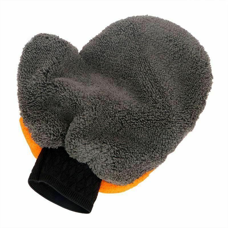 Cleaning Tools Soft Coral Fleece Car Washing Gloves Clean Window Care Furniture