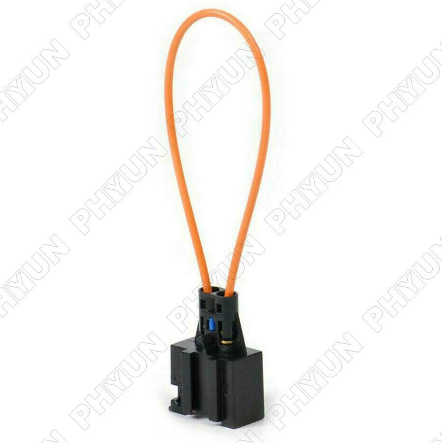 2 Sets Car Male & Female Plug Adapter Connectors Diagnostic Fiber Optic Bypass