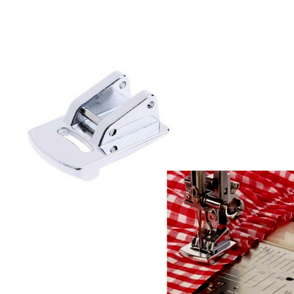 Sliver Rolled Hem Curling Sewing Presser Foot For Sewing Machine Singer Ja.l8