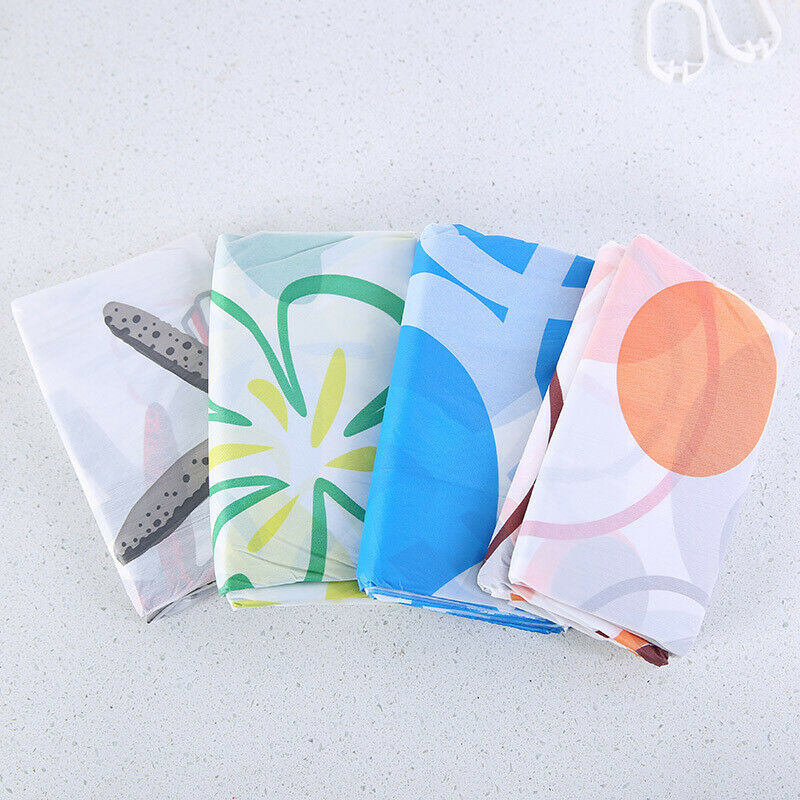 180cm Shower Curtain Partition Waterproof Mildew PEVA Curtain For BathroomP KX