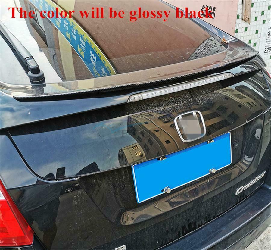 99CM PU Glossy Black Car Universal Rear Roof Lip Spoiler Lip Wing Tail Body Kit