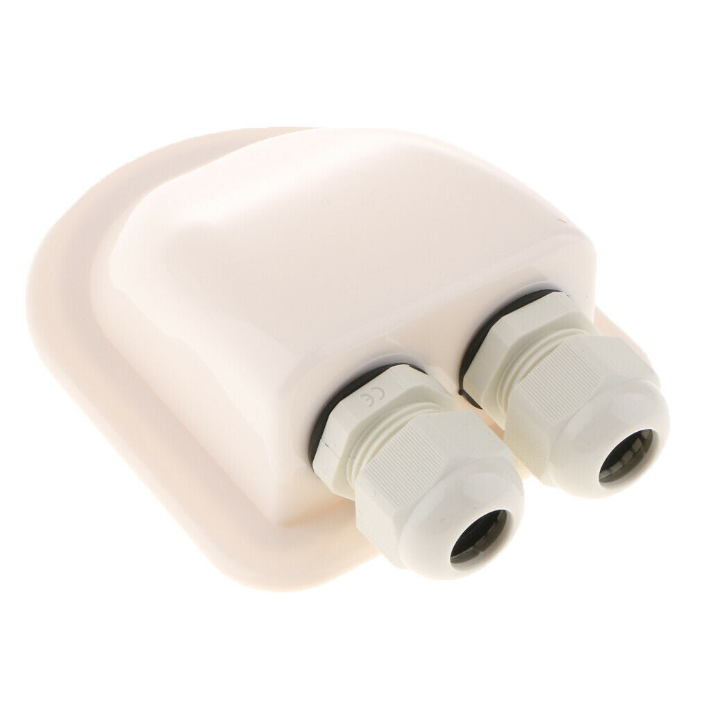 Roof Solar Panel Cable Entry Gland TWO HOLES Cable Gland Box ,For Caravan RV