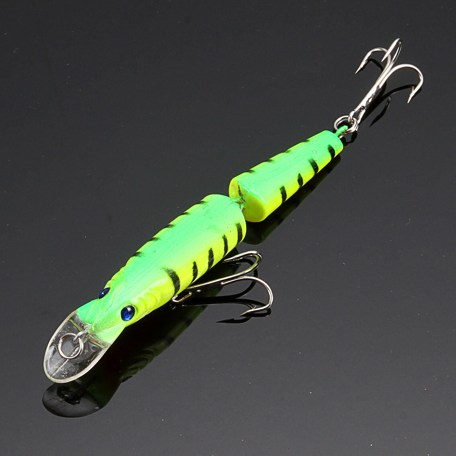 Lots 5pc 10.5cm Fishing Lures Bait Simulate Hard Bait Fishing Trackle & #6 Hook