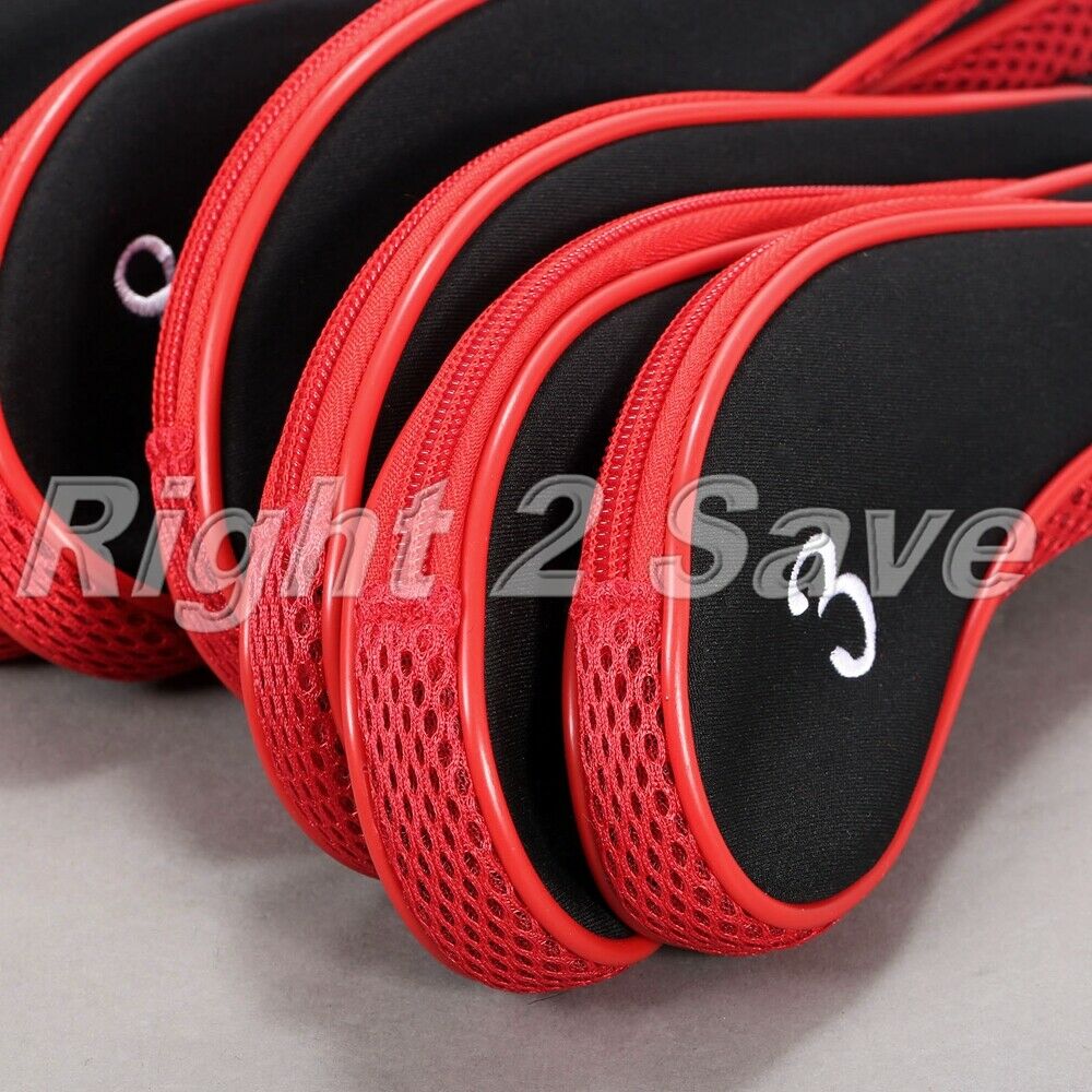 Sets Golf Club Head Covers Golf Clubs Iron Set Headcovers Diving cloth Protector