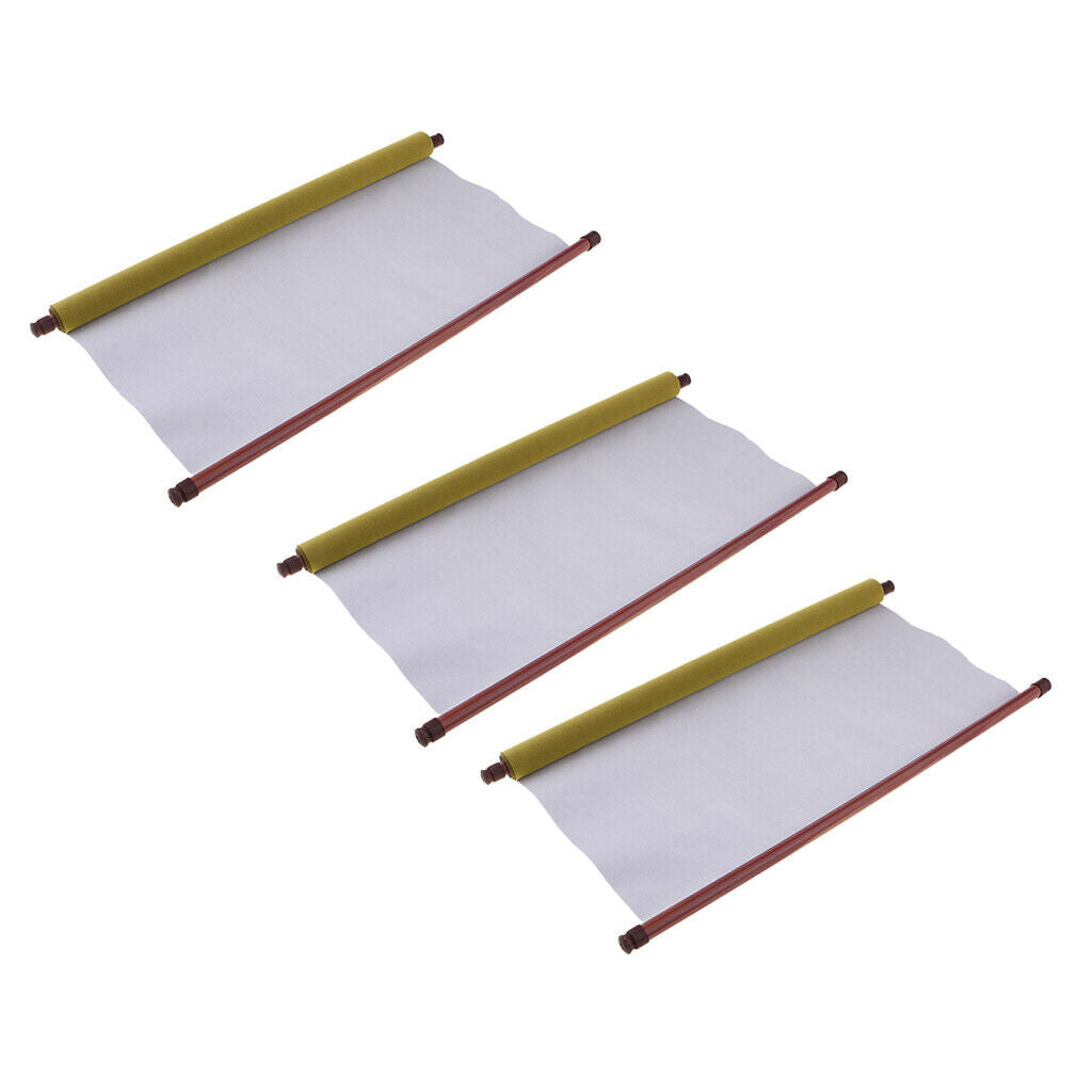 3 Pieces of Exercise Paper. Blank Water Writing Paper. Chinese Calligraphy