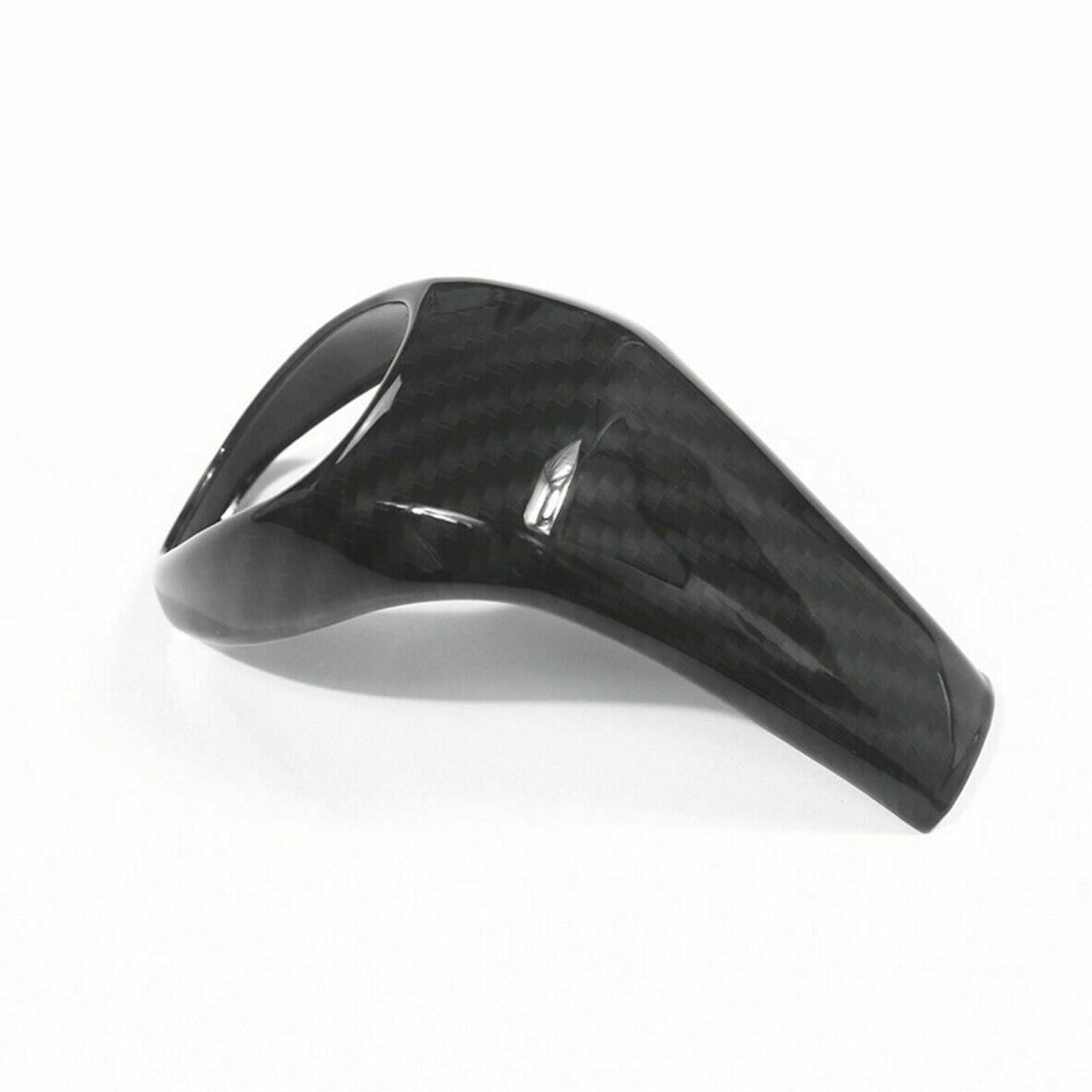 Carbon Fiber Style Gear Shift Head Knob Cover for BMW X1 F48 2016-2020