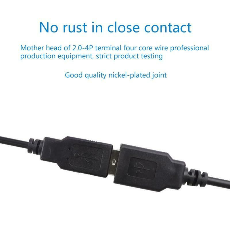 USB 2.0 to USB Motherboard 4-Pin IDC Header Cable 19-Inch