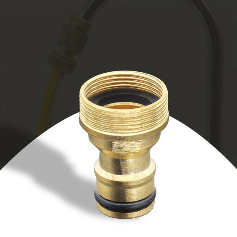 Brass Thread Hose Water tube Connector Adaptor Fitting Garden Quick Connector