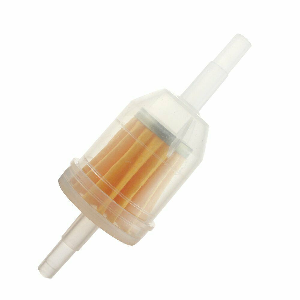 10x 1/4" 6mm/8mm Inline Gas Fuel Filter For HXXda Small Engine Lawn Mower Motor
