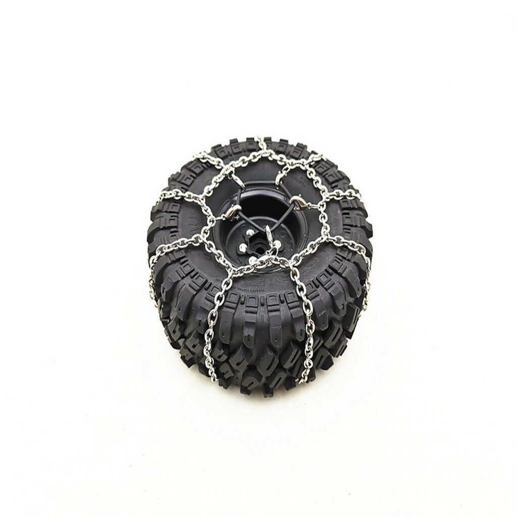 Metal Snow Ice Tire Chains Non-Slip Wheel Chain For 1.9 "Tire 105-110mm