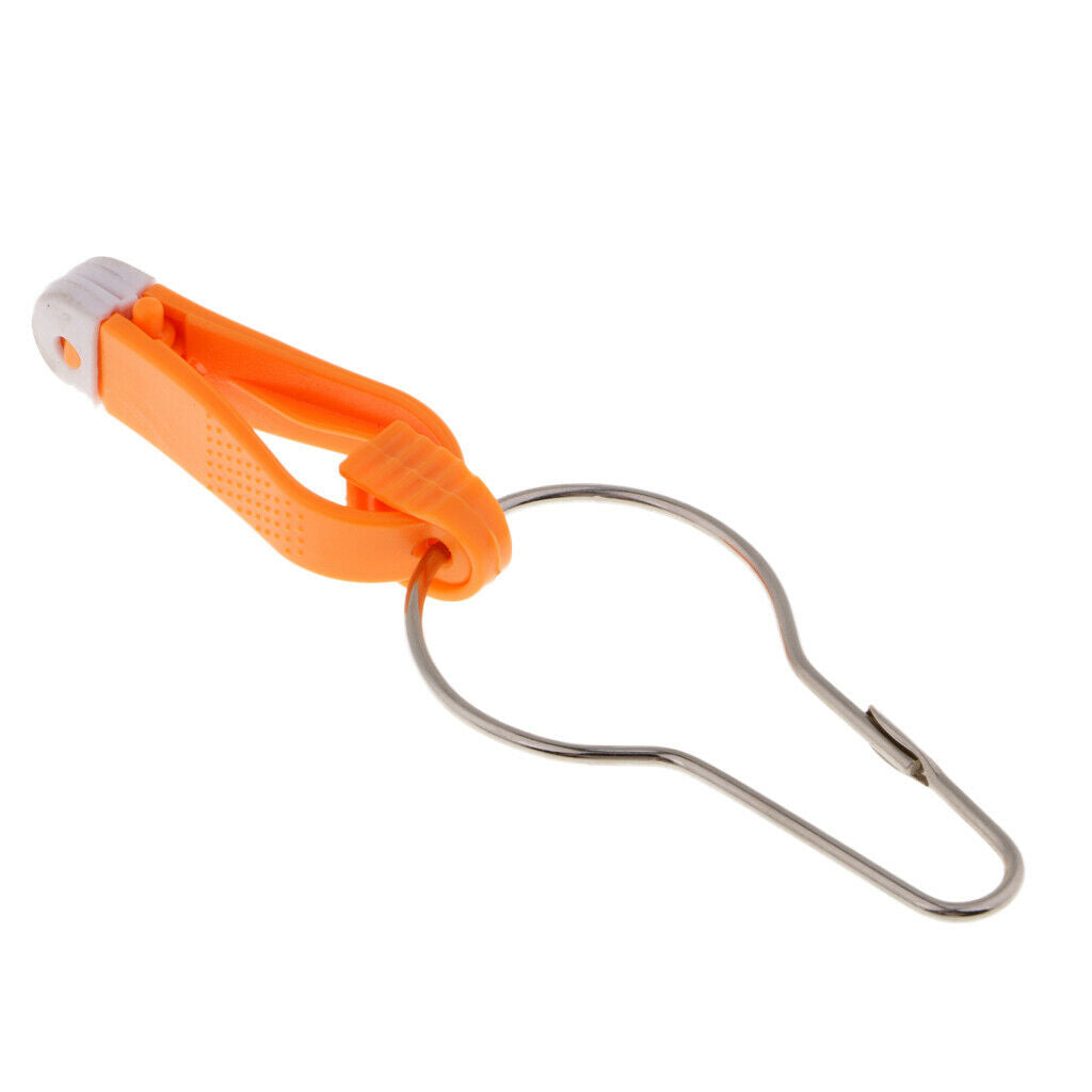Planer Board Mast Power Grip + Ring Release Clip 2-1/2inch Orange