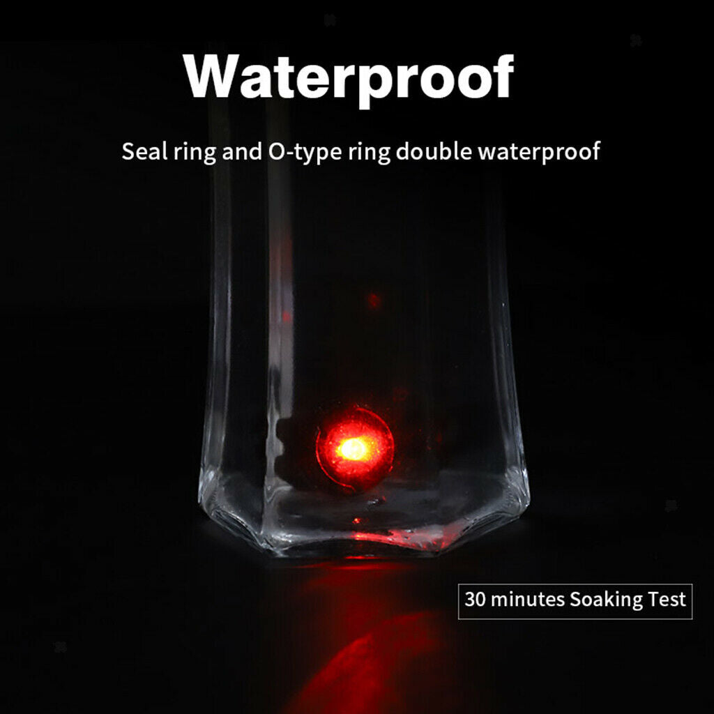 2 Pack Premium Bike Rear Light Tail Light Back Taillight Easy to Install