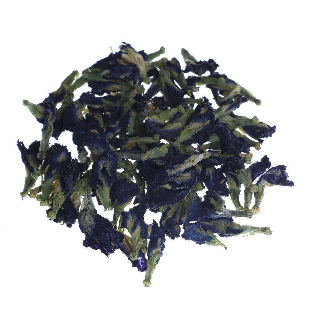 20g Pure Natural Dried Butterfly Pea Tea Blue Flowers Clitoria Ternatea dnW Fx