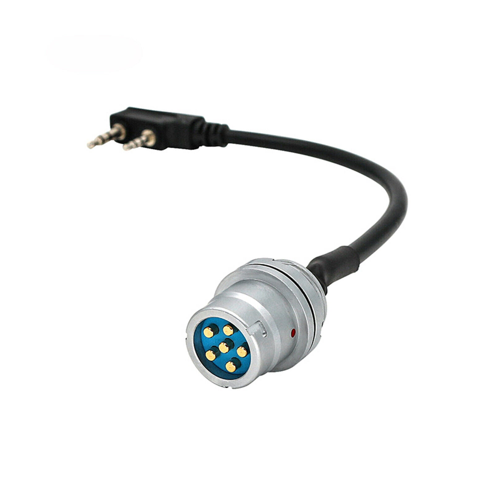 Plug to Kenwood Socket Adapter Cable for AN/PRC 148 152 152A Walkie-Talkie