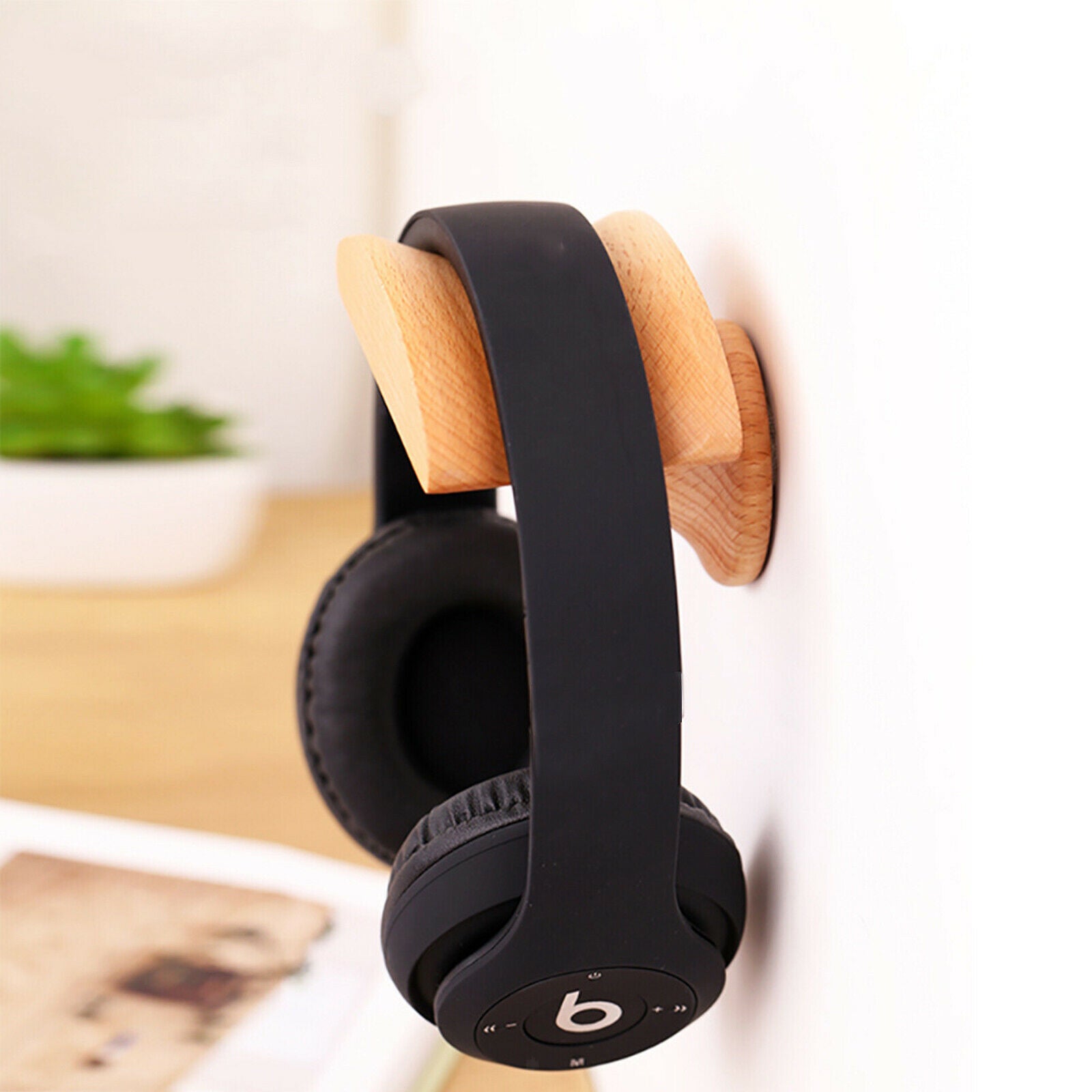 Universal Headset Stand Headphone Holder Drilling-Free for Desktop Organize