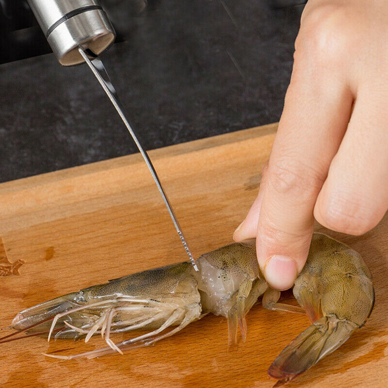 1 Set Shrimp Stripper Line Cutter Clean Shrimp Line Shell Remover Thread .l8