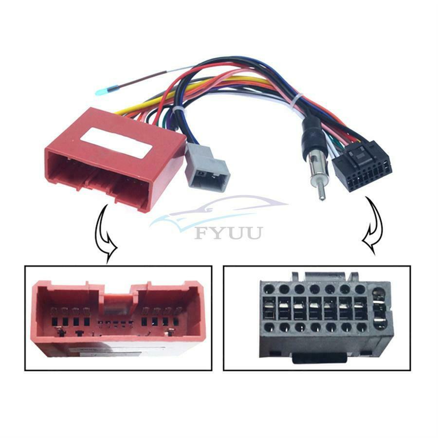 1 × 16 PIN Vehicle Stereo Radio Wiring Harness Connector For Mazda 6 Ruiyi 2008+